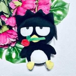 Valentine Hello Kitty And Friends Badtz-Maru Plush 9in NEW